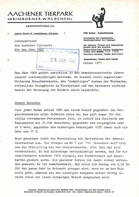 Jahresbericht 80. 