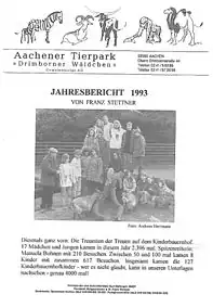 Jahresbericht 93 (Gruppenfoto Besucher). 