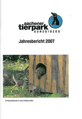 Jahresbericht 2007 (Nasenbären). 