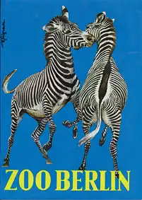 Wegweiser, 18. Auflage (Zebras) - Tierverzeichnis vorne. 