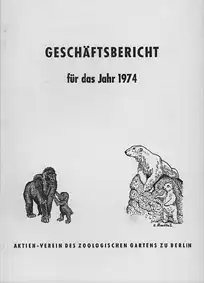 Gesch?ftsbericht f?r das Jahr 1974. 