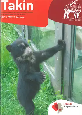Takin (Vereinspublikation), 27. Jahrgang, Heft 1/2018. 