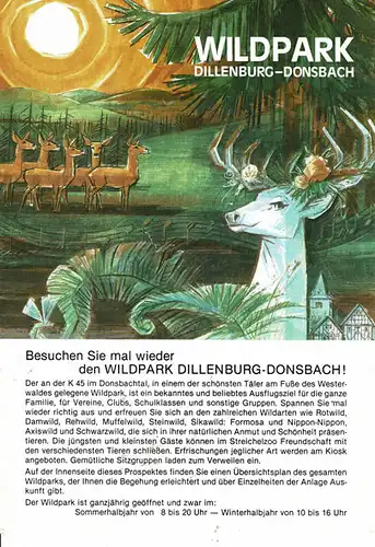 Kurzinfo und Lageplan. 