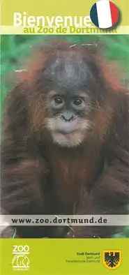 Bienvenue. Faltplan (Orang) frz. 