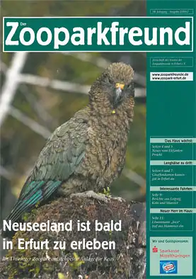 Der Zooparkfreund 22. Jahrgang / Ausgabe 3/2016. 