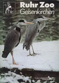 RuhrZoo Magazin (3. und 4. Jg., Heft 2) mit Jahresbericht. 