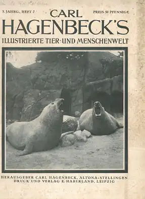 Carl Hagenbeck´s illustrierte Tier- und Menschenwelt, 3. Jahrgang, Heft 7 (Januar, S. 125-145). 