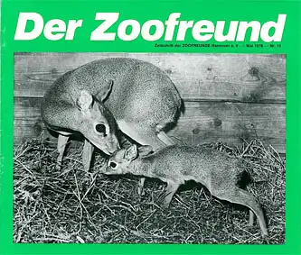 Der Zoofreund - Zeitschrift d. Zoofreunde Hannover; Nr. 19. 