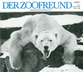 Der Zoofreund - Zeitschrift d. Zoofreunde Hannover; Nr. 74. 