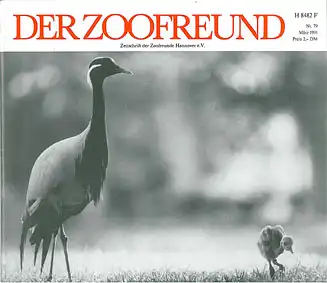 Der Zoofreund - Zeitschrift d. Zoofreunde Hannover; Nr. 79. 