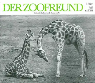 Der Zoofreund - Zeitschrift d. Zoofreunde Hannover; Nr. 80. 