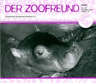 Der Zoofreund - Zeitschrift d. Zoofreunde Hannover; Nr. 142. 