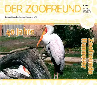 Der Zoofreund - Zeitschrift d. Zoofreunde Hannover; Nr. 144. 