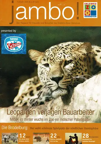 Jambo!, das Magazin f?r Freunde und Besucher des Erlebnisszoo Hannover Fr?hjahr 2005. 