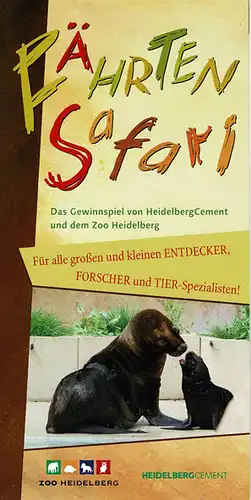 Lageplan Fährtensafari. 