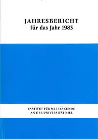 Jahresbericht f?r das Jahr 1983, incl. Faltblatt vom Aquarium Kiel. 