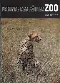 Freunde des Kölner Zoos, H. 3, 10. JG. 