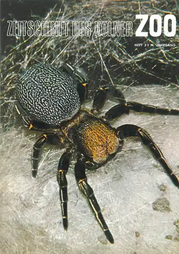 Die Zeitschrift des Kölner Zoos, H. 3, 14. JG. 