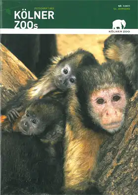 Die Zeitschrift des Kölner Zoos, H. 1, 54. JG mit Jahresbericht 2010. 
