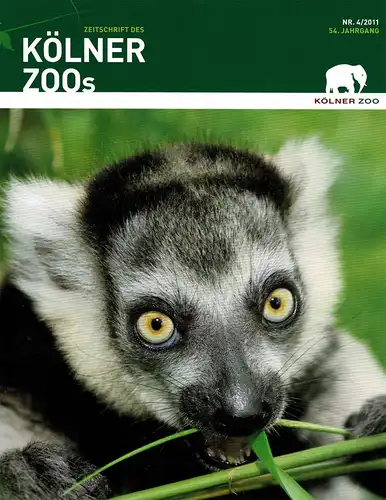 Die Zeitschrift des Kölner Zoos, H. 4, 54. JG. 