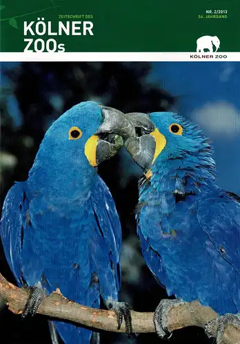 Die Zeitschrift des Kölner Zoos, H. 2, 56. JG. 
