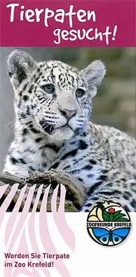 Tierpaten gesucht (Schneeleopard). 