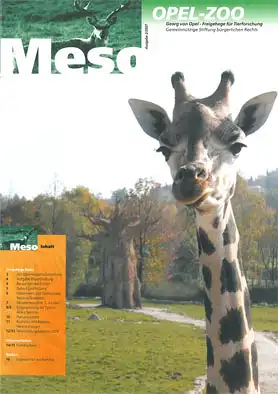 Meso (Das Opel-Zoo Magazin 2/2007). 