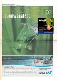 Gondwanaland, Verlagsbeilage 30. Juni 2011. 