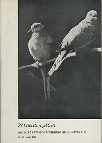 Mitteilungsblatt Nr.25/ April 1968. 