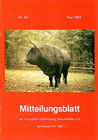 Mitteilungsblatt Nr.40/ Mai 1983 (Jahresbericht 1982). 