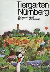 Faltplan mit Kurzführer (Kronenkranich). 