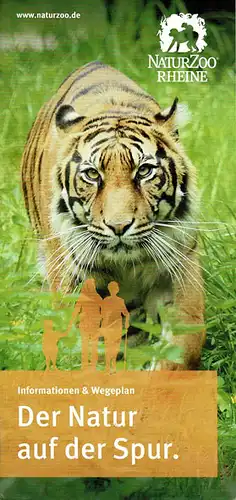Faltplan (Tiger) Der Natur auf der Spur. 
