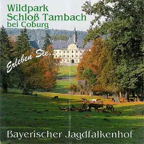 Faltblatt mit Lageplan. 