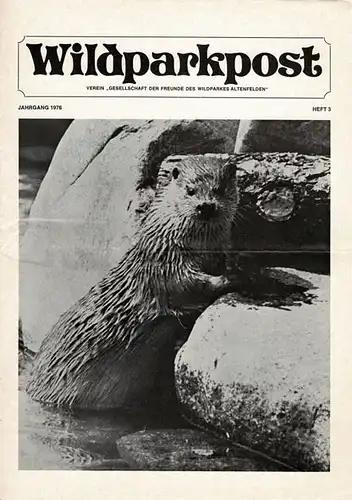 Wildparkpost Jg. 1976, Heft 3. 