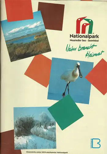 Natur braucht Heimat. Mappe mit Führer und Programm für den Park. 1998. 