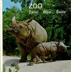 Zoo Basel Bale Basle (Nashörner). 