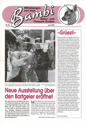 Mitteilungen "Bambi" Nr. 36. 