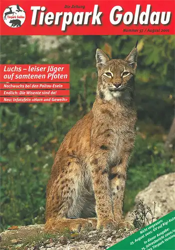 Tierpark Goldau - Die Zeitung. Nummer 57, August 2001. 