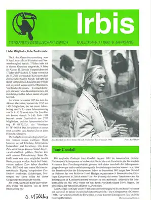 IRBIS Bulletin Nr.1, Jg. 9. 