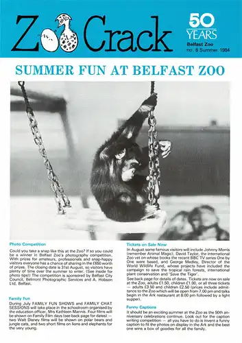 Zoo Crack, no. 6 Summer 1984. 