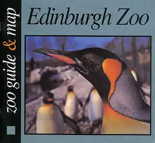 Zoo Guide & Map (Pinguine, kein Einhefter in der Mitte, list of animals nummerisch sortiert). 