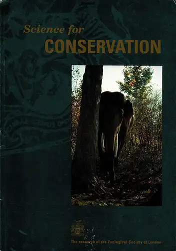 Science for Conservation 1991 -The research of the Zoological Society of London. 