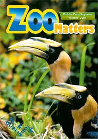 Zoo Matters. Dublin Zoo Magazine, Winter 2004. (Great Indian hornbills). 