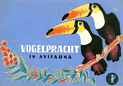 Vogelpracht in Avifauna - 3 Bände komplett. 