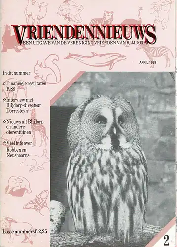 Vriendennieuws, April 1989. 