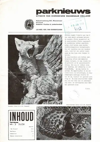 Parknieuws nr. 3. 