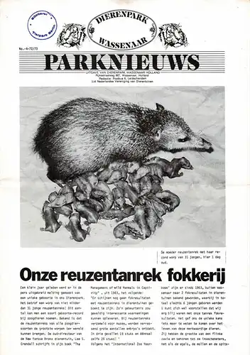 Parknieuws nr. 4. 