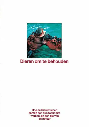 Dieren om te behouden. 