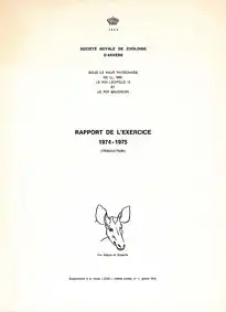 Rapport de L´Exercice 1974-1975. 