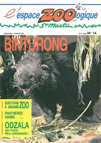 l´espace Zoologique St. Martin, Magazine, Été 1989, No 14. 